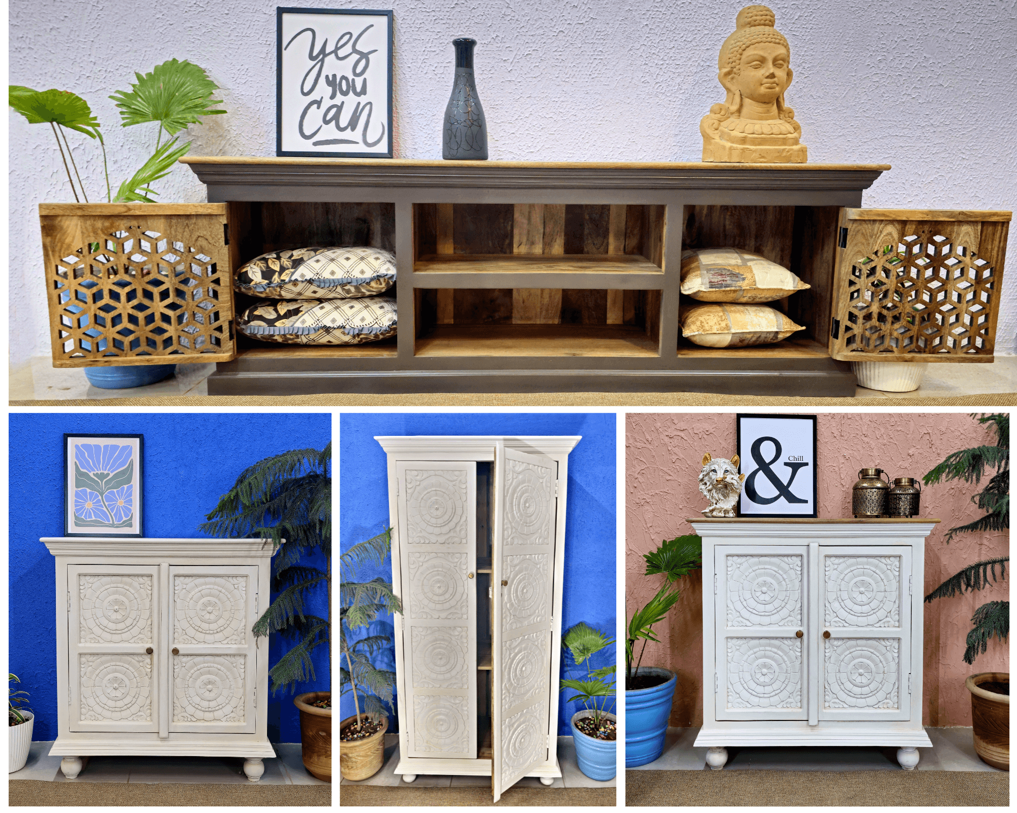 Beautiful wooden furniture